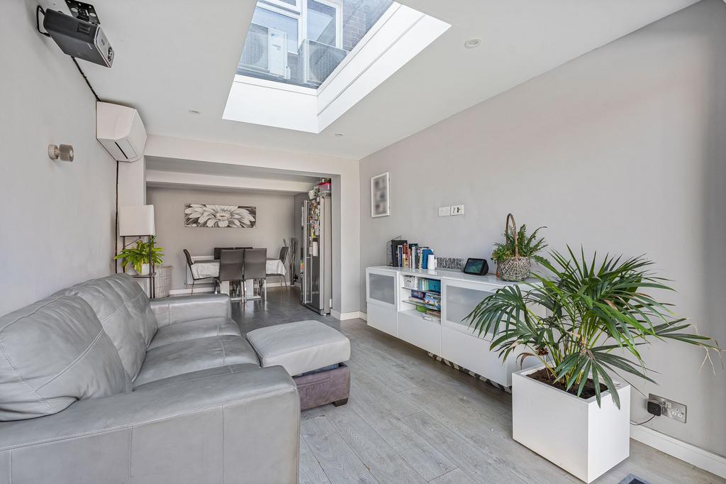 Open-plan living area, open plan living