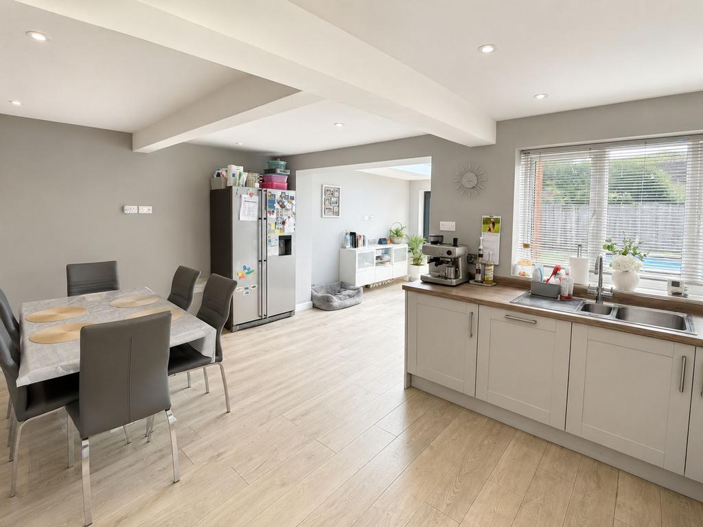 Kitchen, open plan living