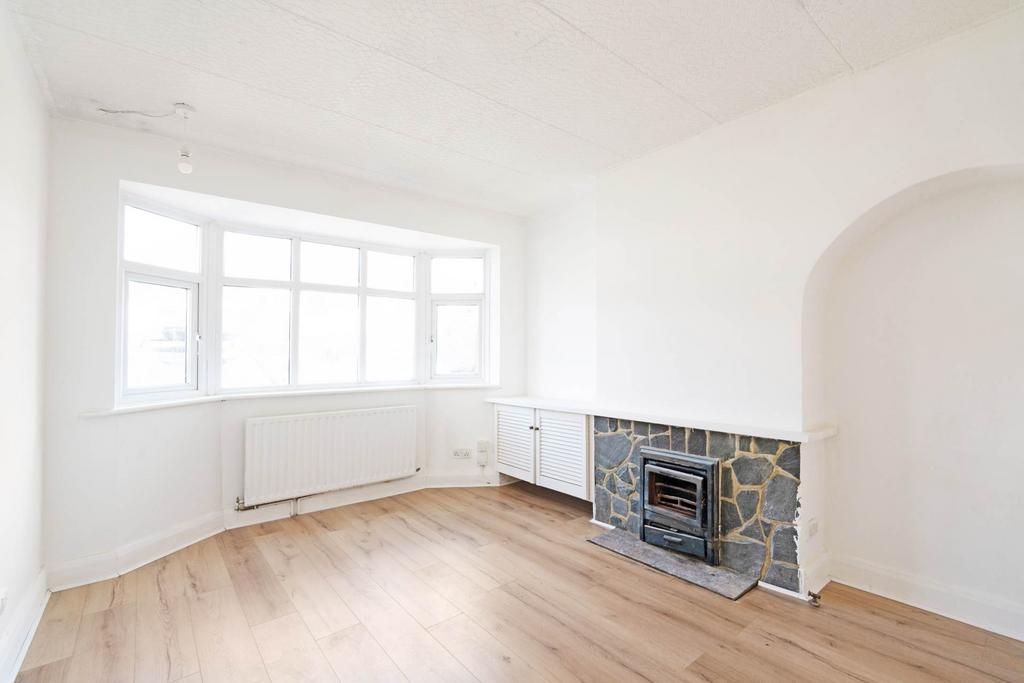 Living room, fireplace