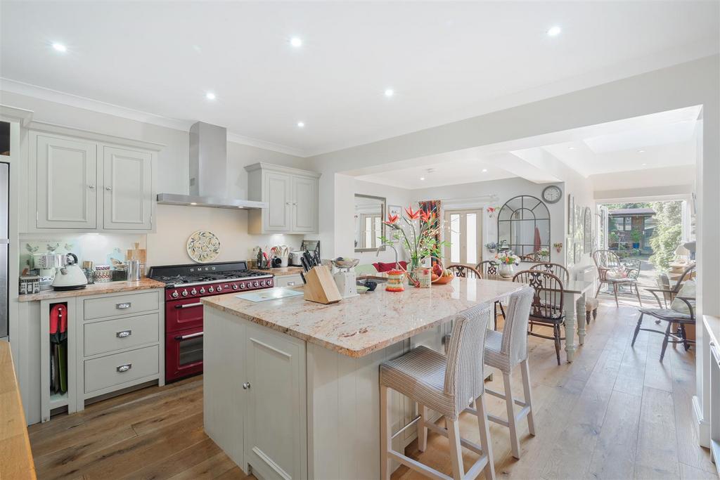 Kitchen, open plan living