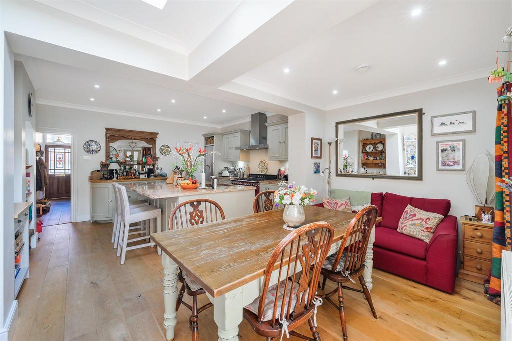 Open-plan living area