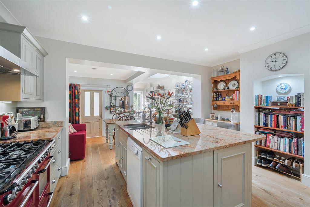 Kitchen, open plan living