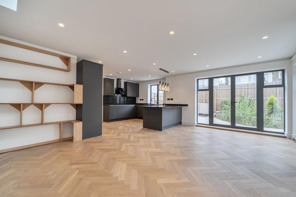 Open-plan living area