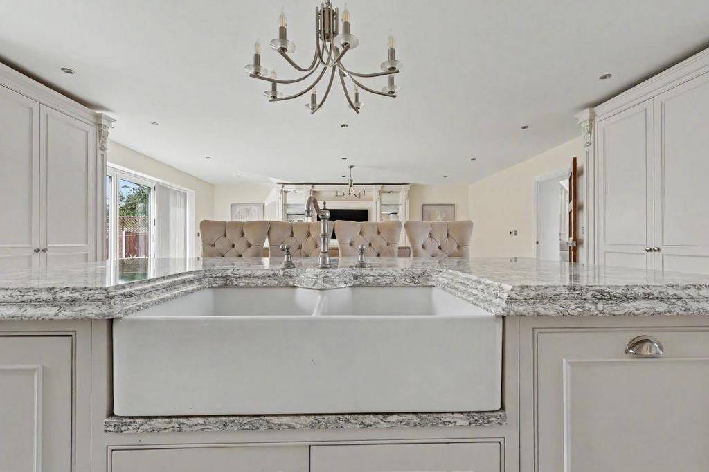Kitchen, open plan living