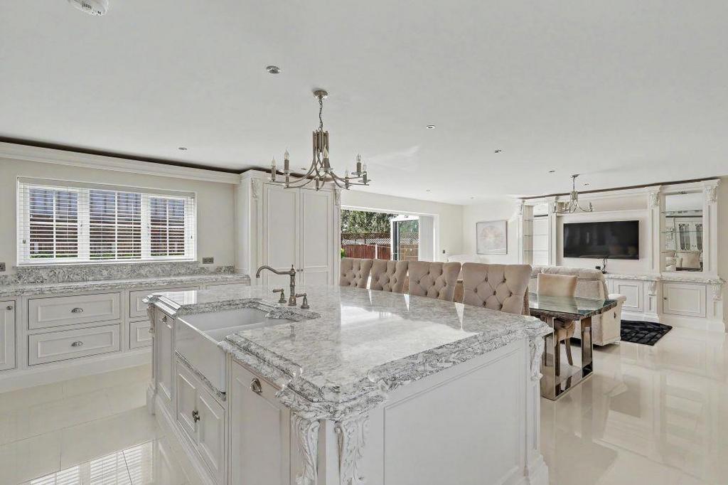 Kitchen, open plan living