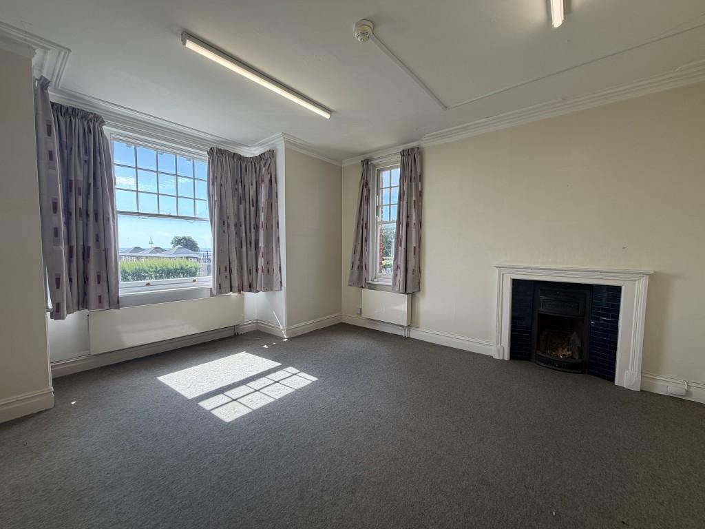 Living room, fireplace