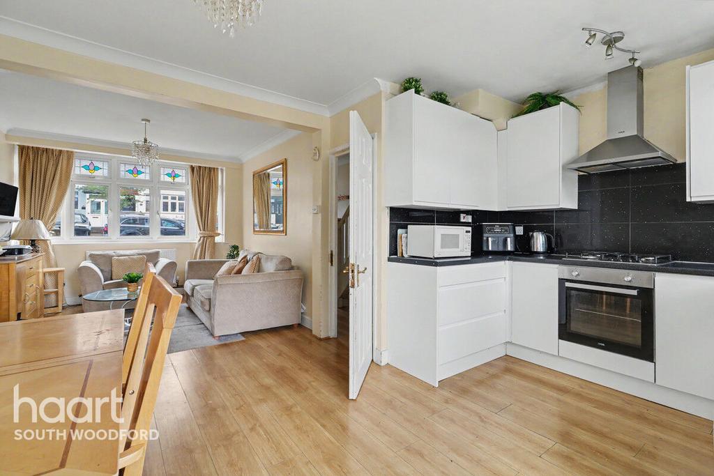 Open-plan living area, open plan living