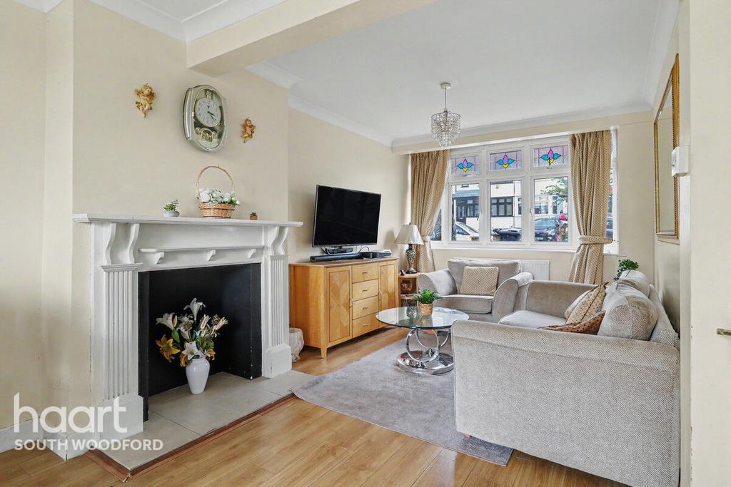 Living room, fireplace