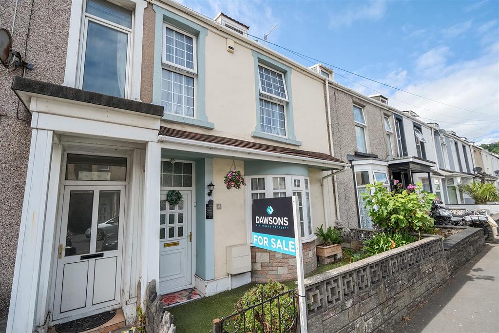 Terraced house exterior