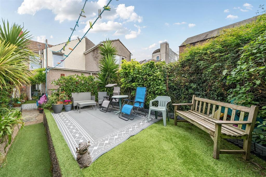 Patio view, garden