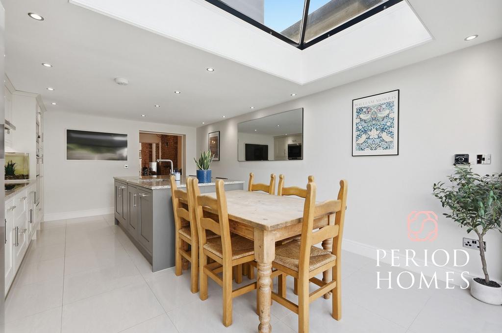 Open-plan living area, open plan living