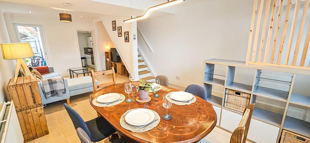 Open-plan living area