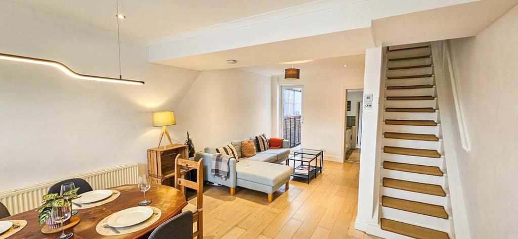Open-plan living area
