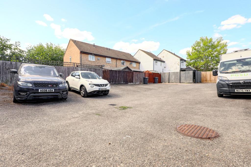House exterior, off-street parking