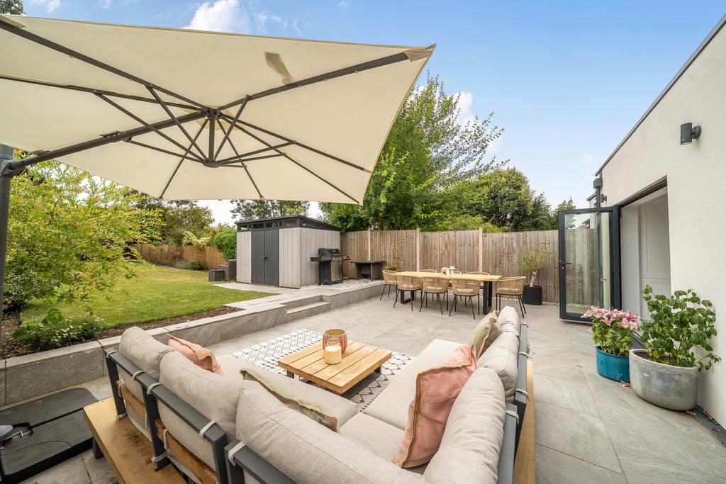 Patio view, garden
