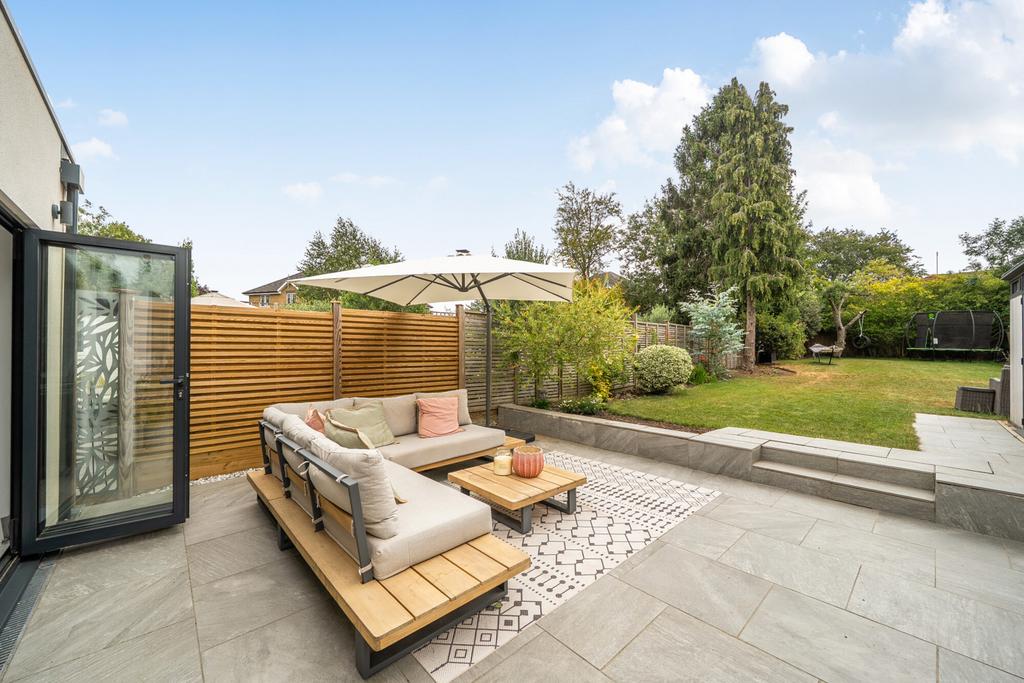 Patio view, garden