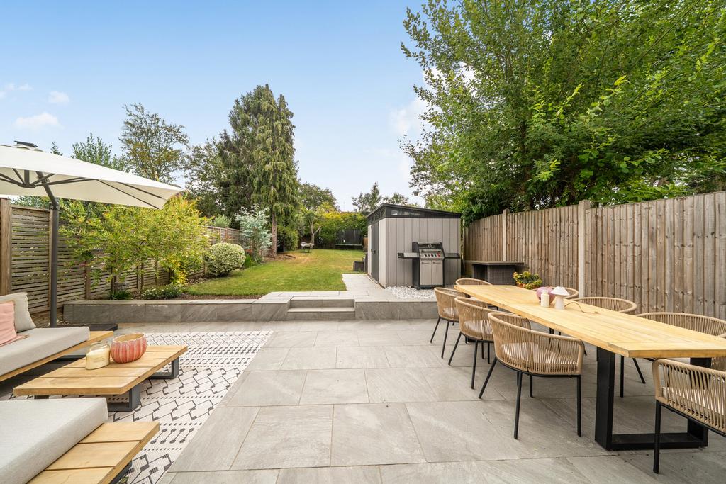Patio view, garden
