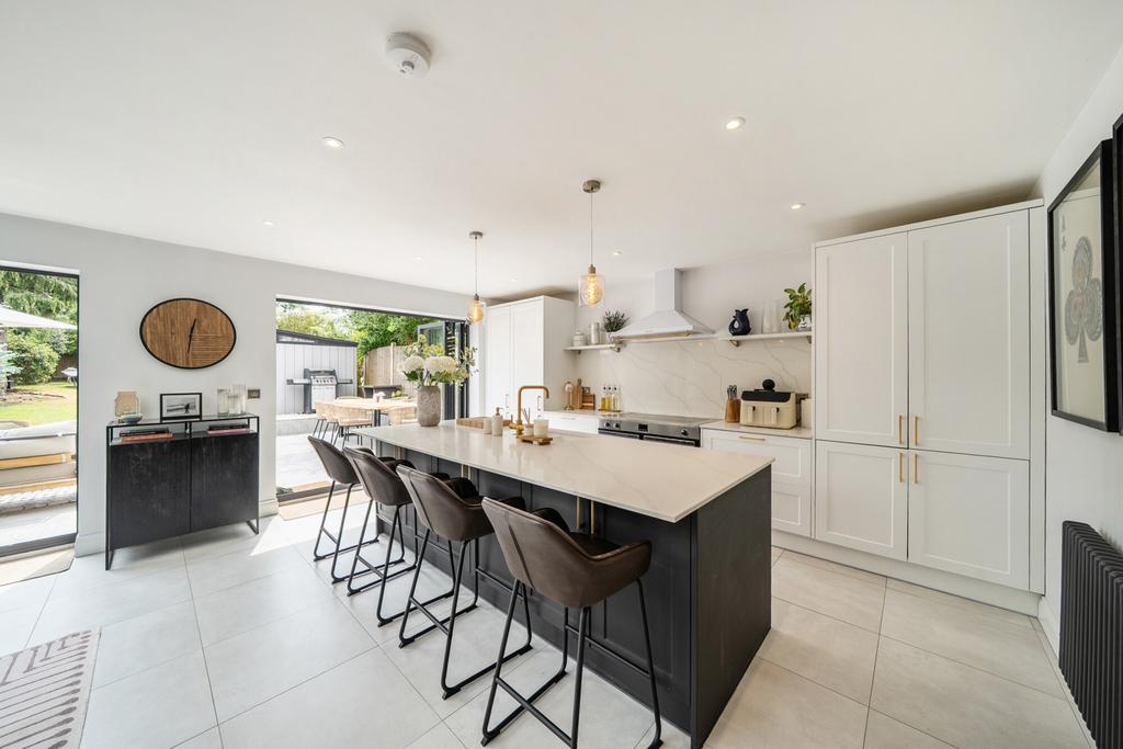 Open-plan living area, open plan living