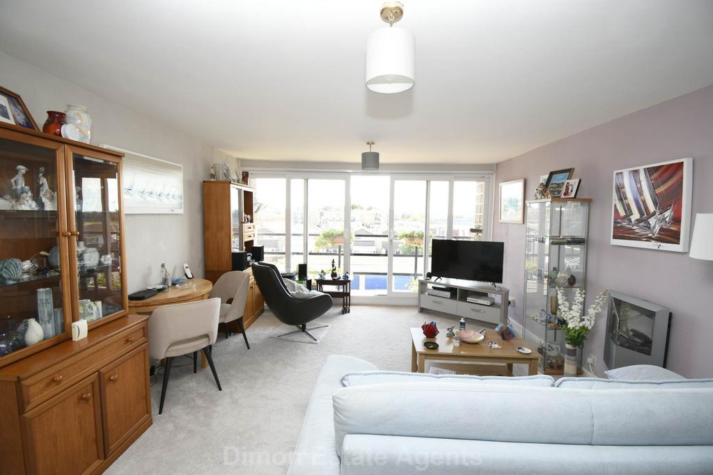 Open-plan living area, open plan living