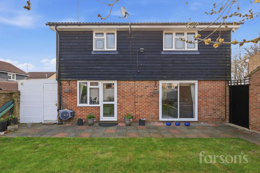House exterior, garden