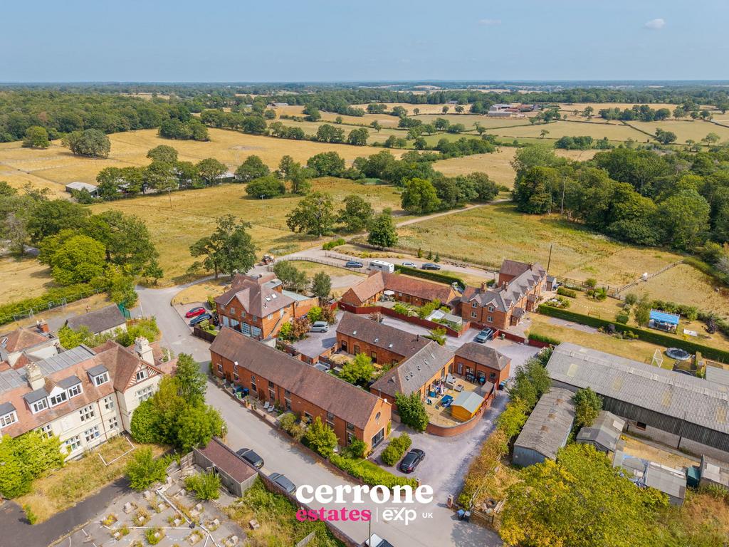 Aerial view, land