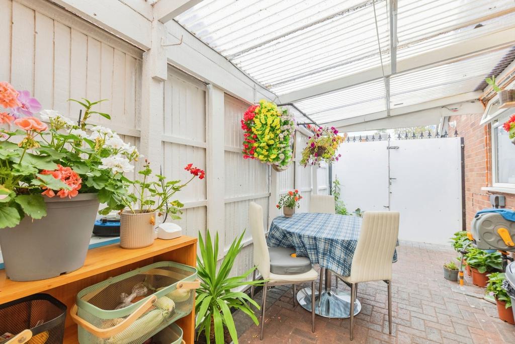 Conservatory interior, conservatory