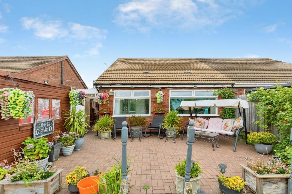 Patio view, garden