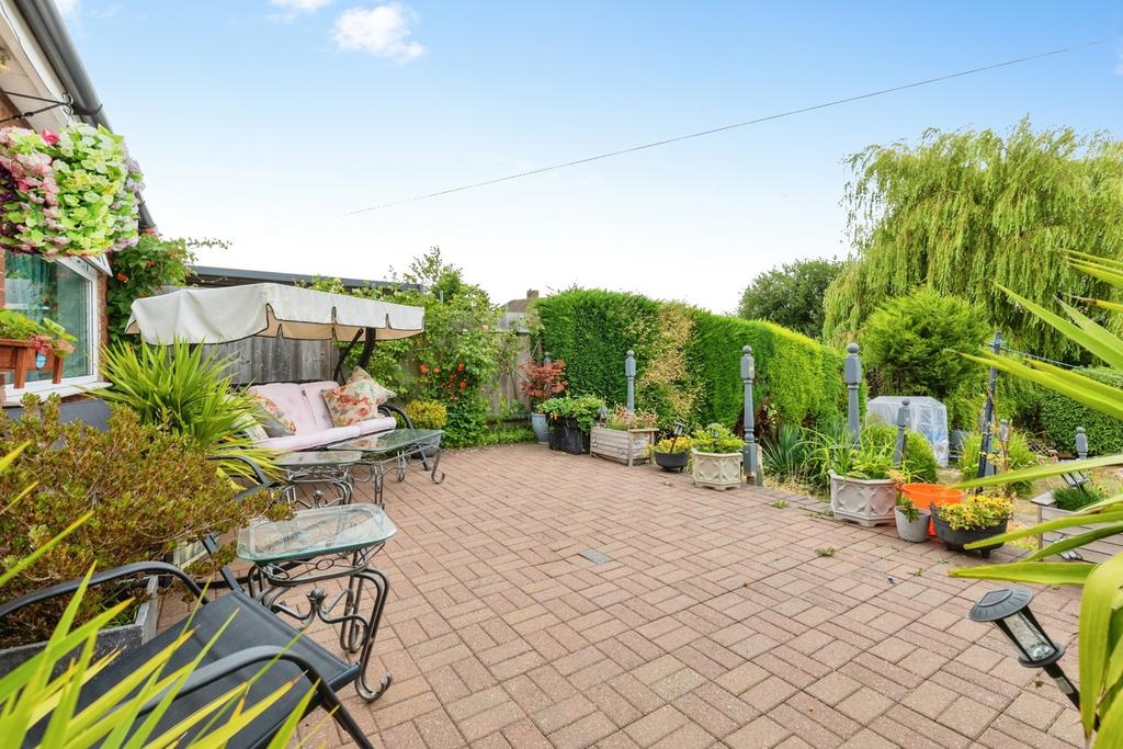 Patio view, garden