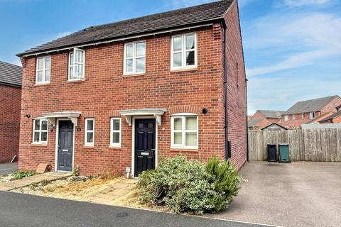 2 bedroom semi-detached house for sale, Farley Crescent, Ibstock, LE67