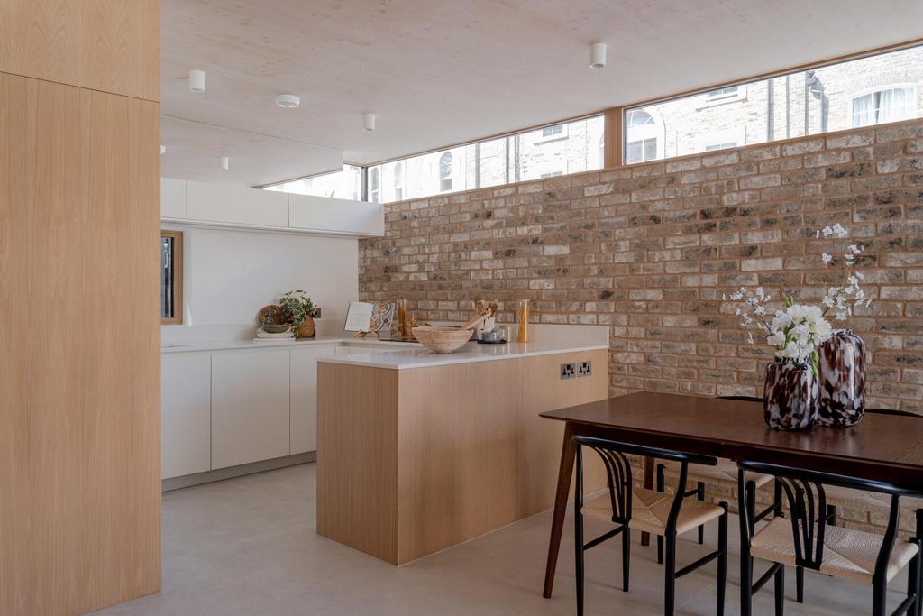 Kitchen, open plan living