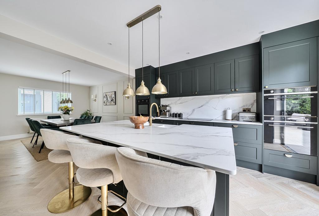 Kitchen, open plan living