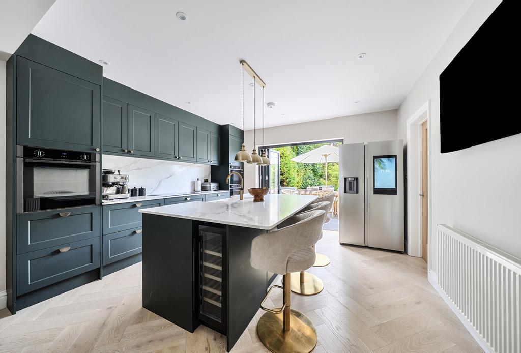 Kitchen, open plan living
