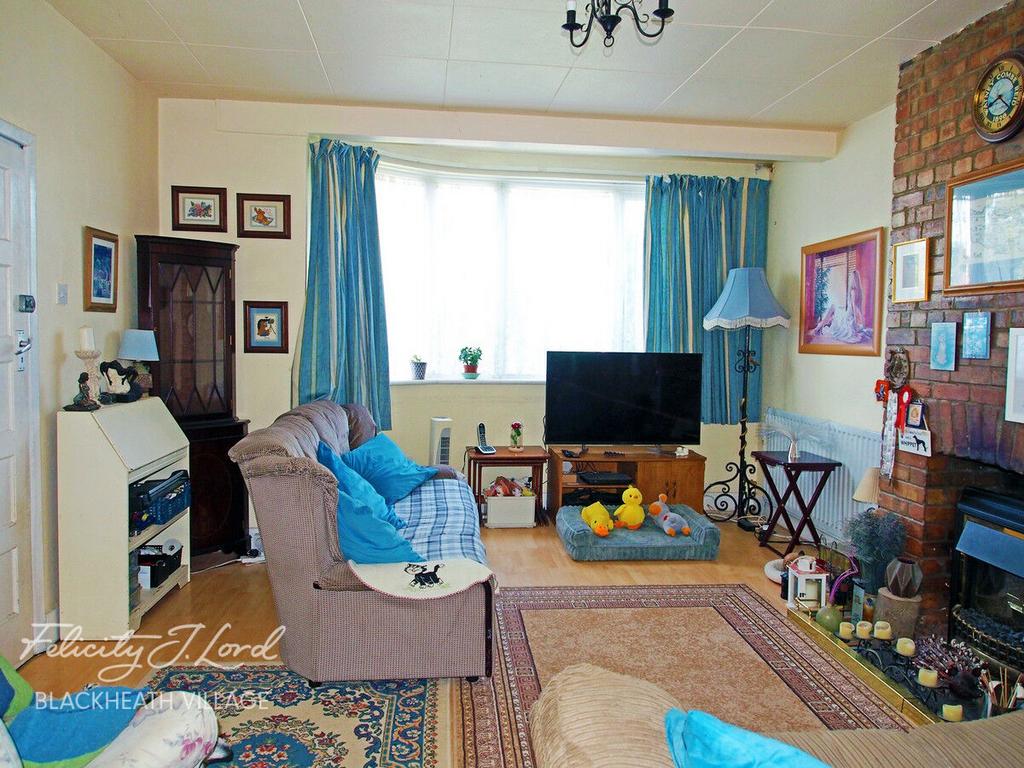 Living room, fireplace