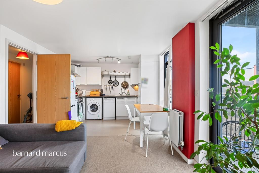 Open-plan living area, open plan living