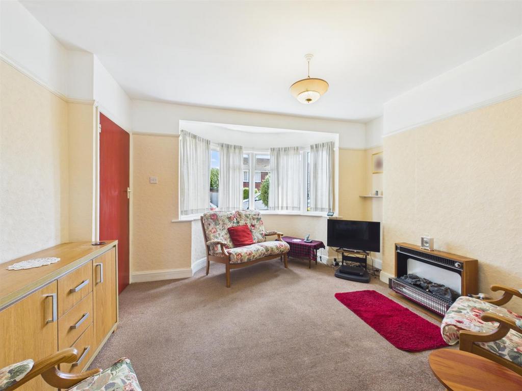 Living room, fireplace