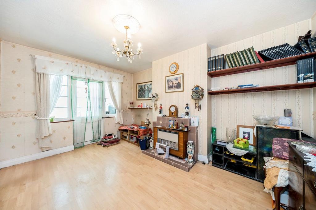 Living room, fireplace