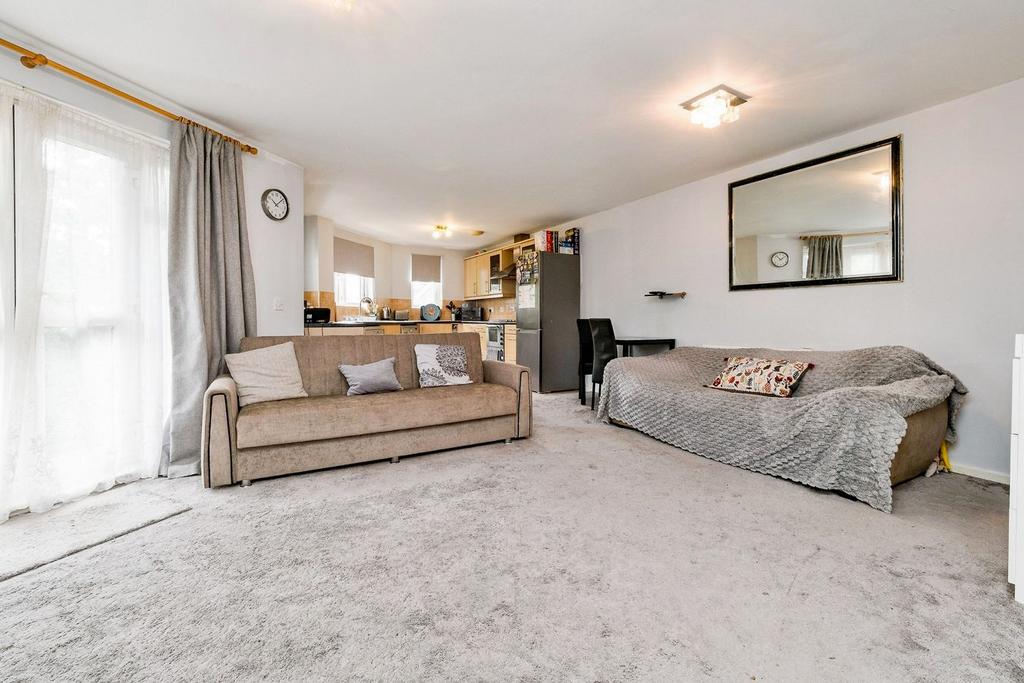 Open-plan living area
