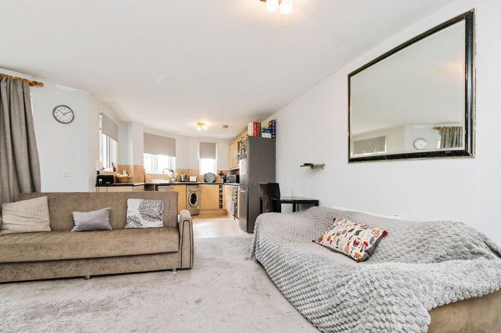 Open-plan living area, open plan living