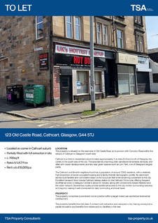 Restaurant to rent, 123-125 Old Castle Rd Glasgow G44 5TJ