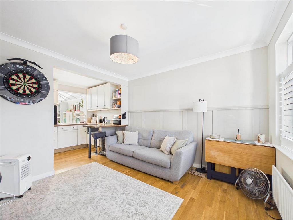 Open-plan living area
