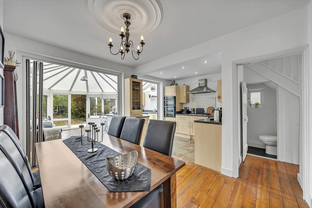 Open-plan living area, open plan living