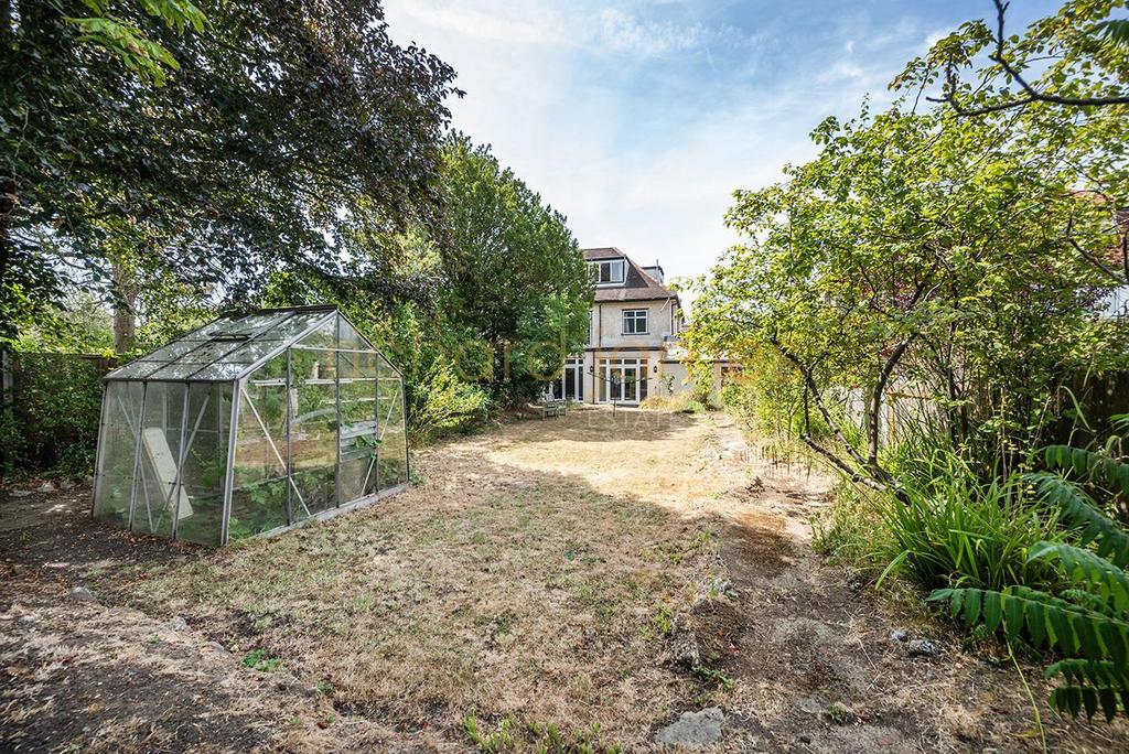 Garden view, out buildings