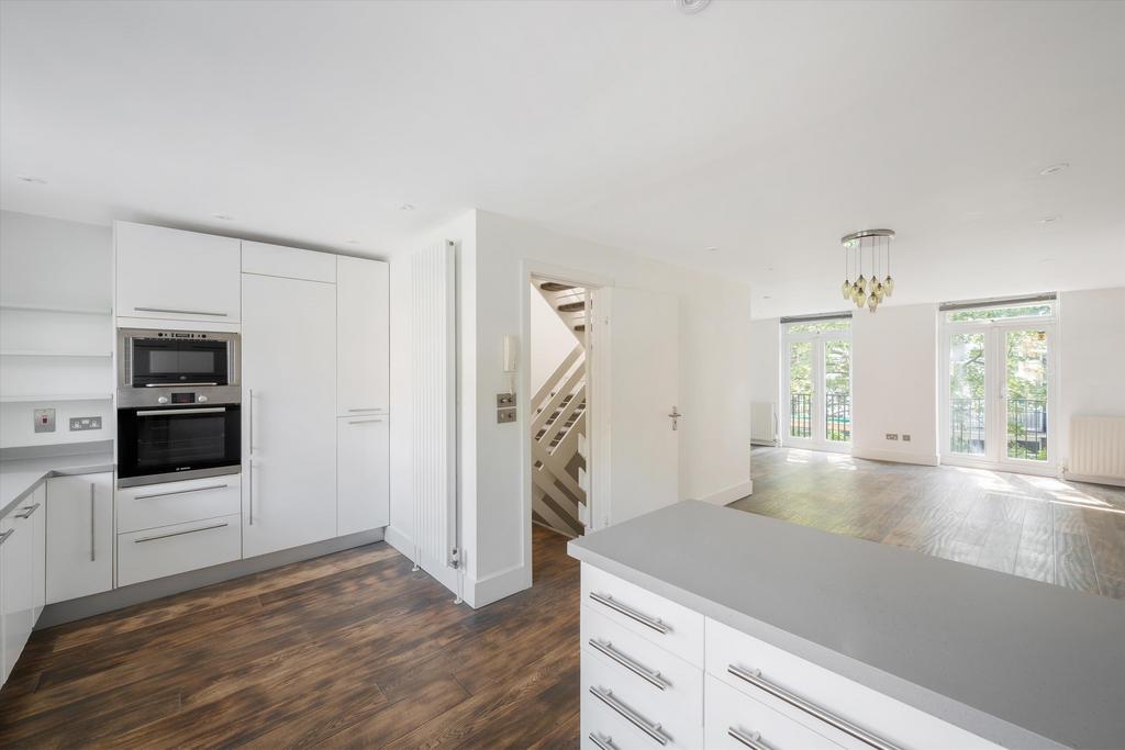 Open-plan living area, open plan living