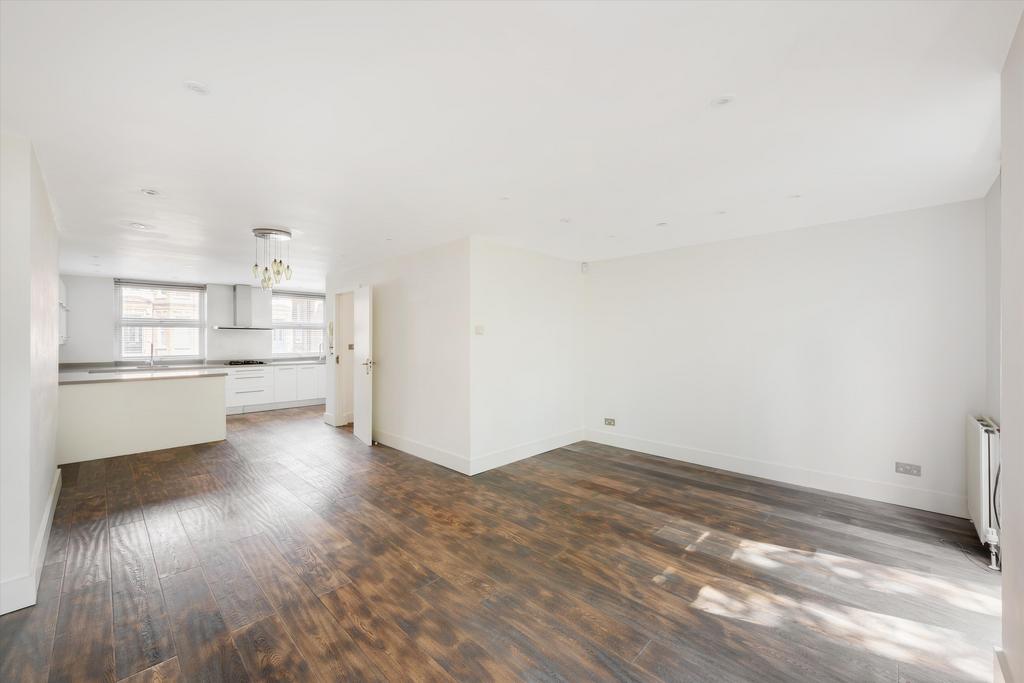 Open-plan living area, open plan living