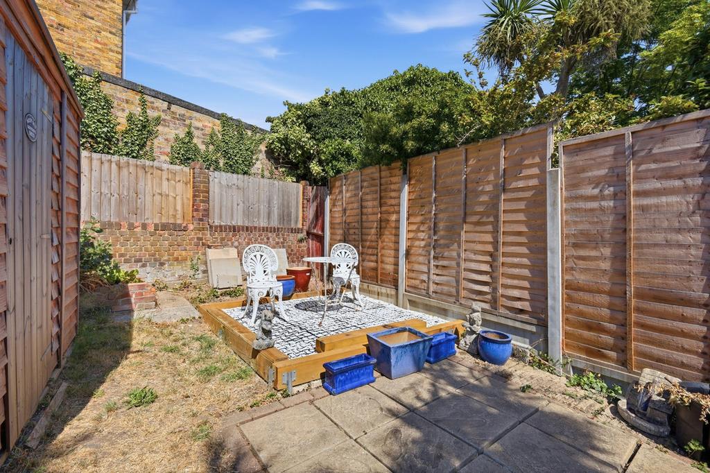 Patio view, garden