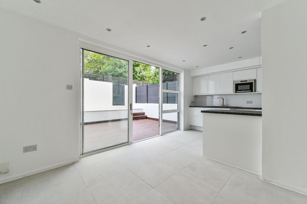 Open-plan living area