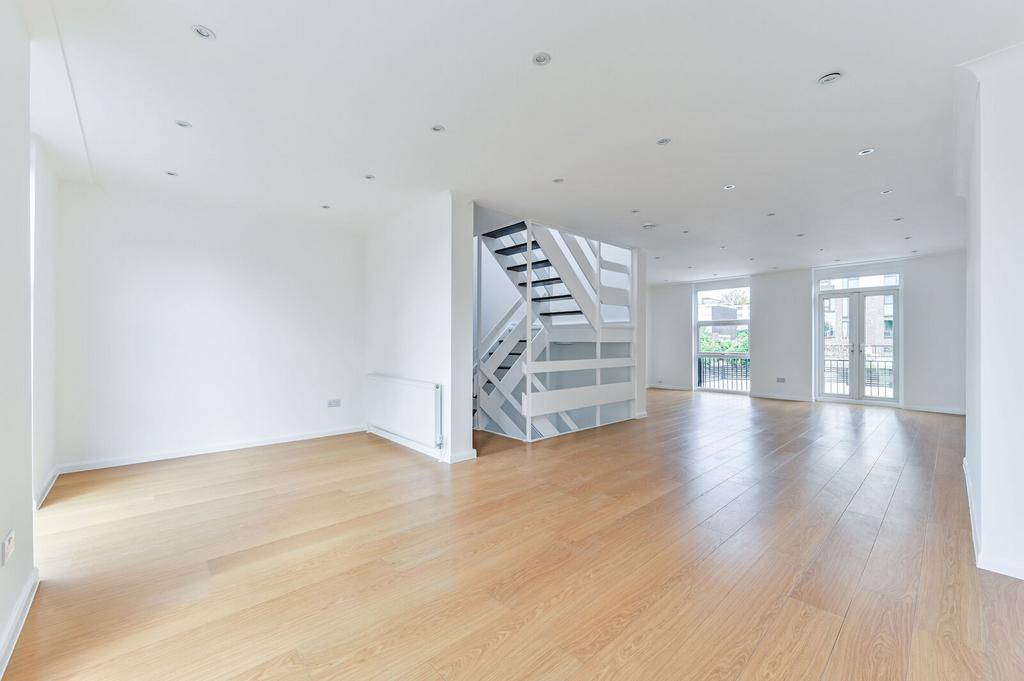 Open-plan living area