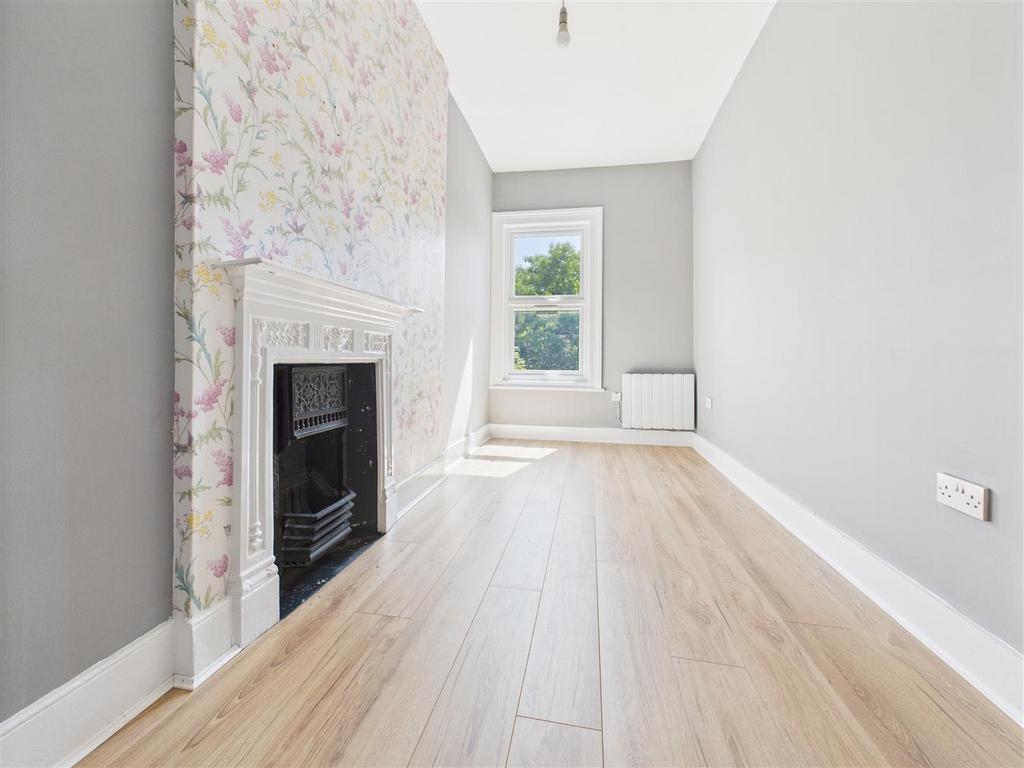 Living room, fireplace
