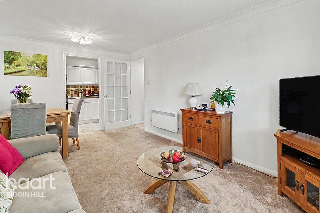 Open-plan living area