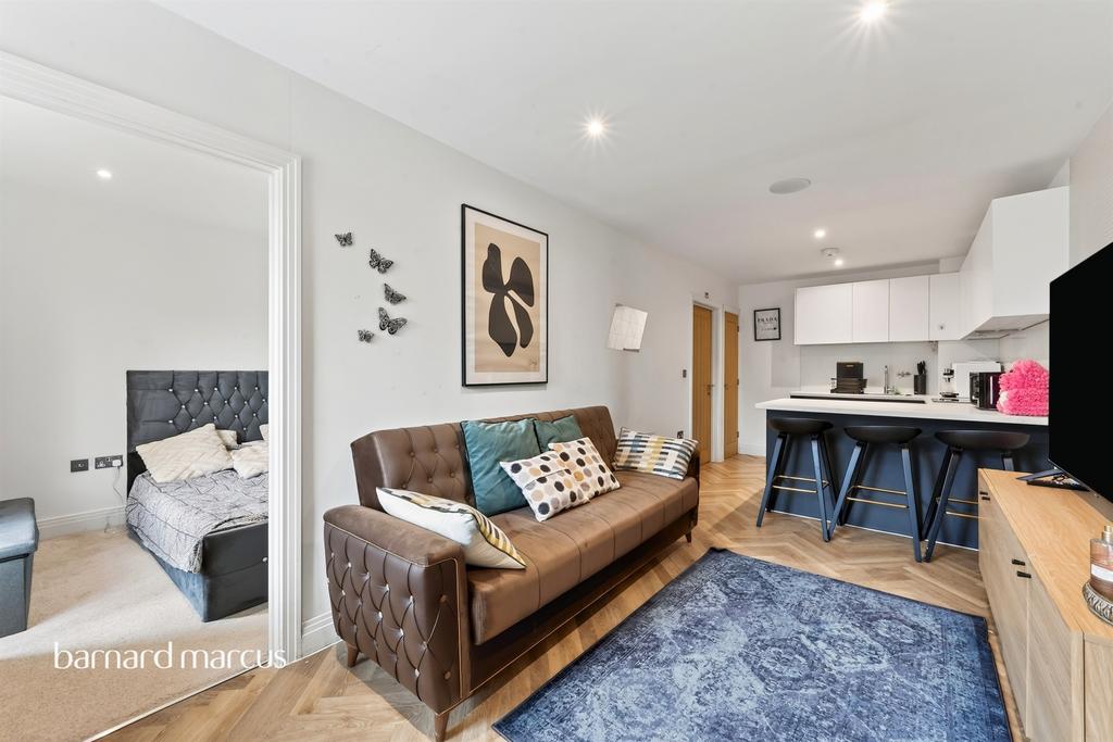 Open-plan living area, open plan living